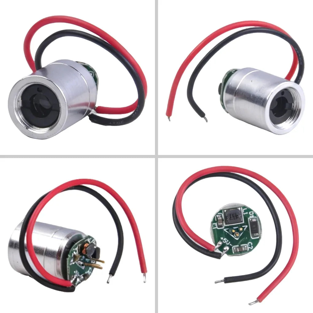 Φ12x15mm 5VDC Red-100mW Green-50mW Blue-100mW RGB Laser Module Diode For Lawn Lamp Starry Sky Lighting Laser Levels Parts