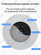 3 Inch Passive Ceiling Speakers 8 Ohm Home Theater Background Music Stereo Sound Embedded Audio System For Kitchen Living Room