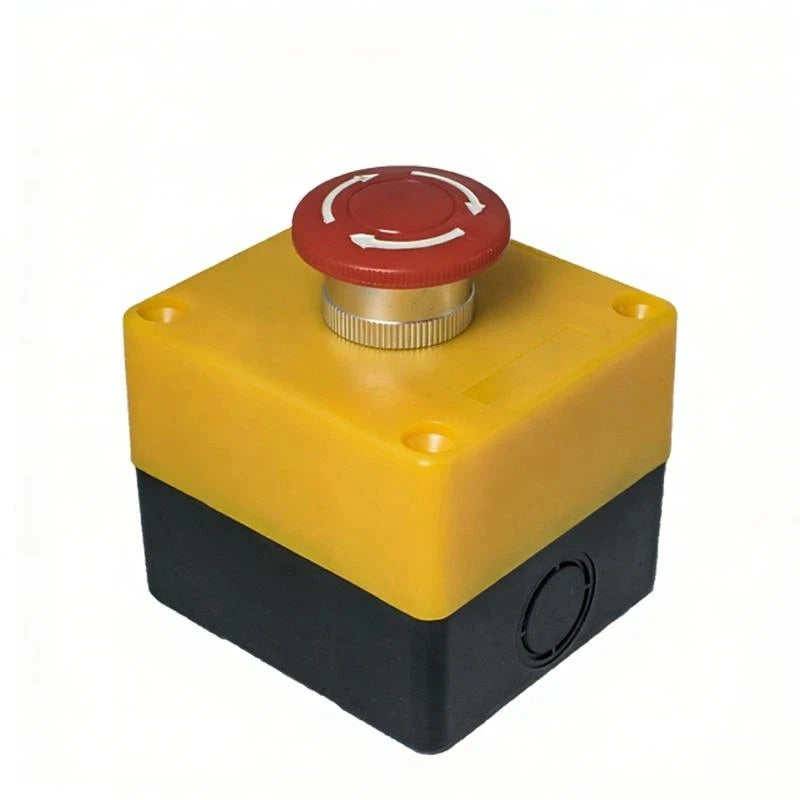 dailyWaterproof Emergency Stop Push Button Box 10A Safety Power Off  for Factory Automation and Equipment Protection