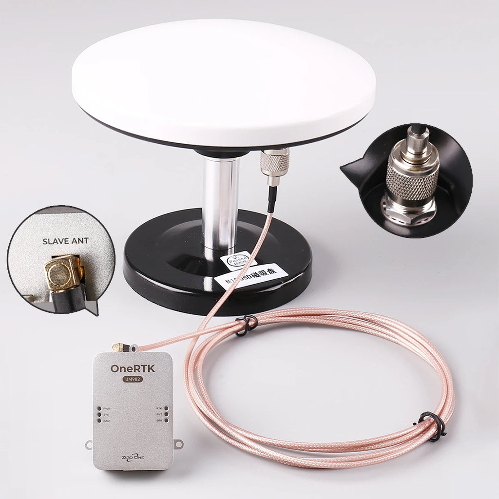 Zero One OneRTK UM982 Dual-Antenna Direction Finding RTK Module with Compass for Plant Protection & Mapping