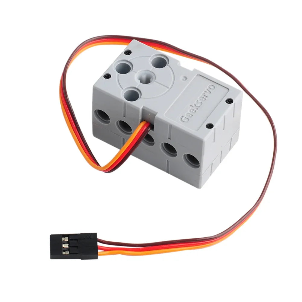 1/4/10pcs 360 Degree 2KG Grey Geek Servo Motor Remote Control for Geekservo 2kg 360 4.8V- 6V for Micro:bit Raspberry Pi DIY Toy