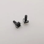 50Pcs Tactile Tact Mini Push Button Switch 6x6mm 4Pin PCB Panel Momentary Self-Reset Tact Switch 6x6x4.3/5/6/7/8/9/10/11/12/13mm