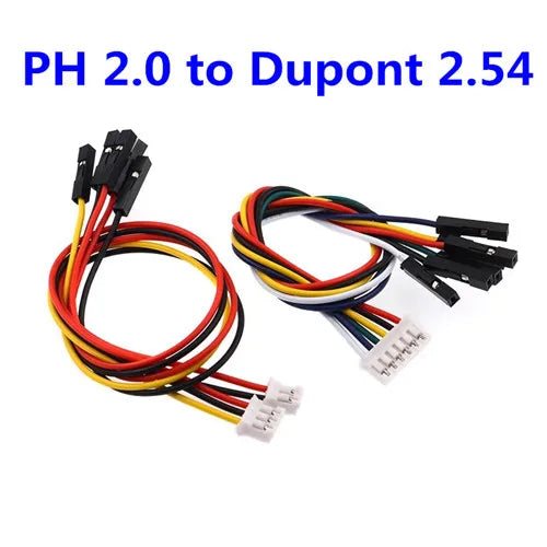 SH1.0/JST1.25/ZH1.5/PH2.0/XH2.54 to Dupont 2.54 Connecter Female Dupont Line 20cm Electronic Extension Wire Conversion Cable