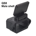 QS8-S Power Charging Plug XT90 Male Female Diamond Shell XT90S Anti-fire Electric Vehicle Lithium Battery Modification Interface