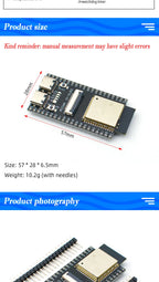 WAVGAT ESP32S3 ESP32-S3 WROOM N16R8 CAM Development Core Board Module OV2640/5640/OV3660 Camera Wireless WiFi+Ble Module