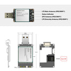 Quectel EC25-EU for Europe Region/Operator 150Mbps/50Mbps Cat.4 4G LTE USB Dongle EC25 EU EC25EU