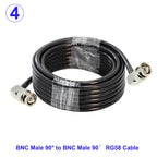 1Pcs RG58 BNC Male/Female to BNC Male/Female Connector 50 Ohm RG-58 RF Coax Coaxial Cable Wire Pigtail Jumper Extension Cord