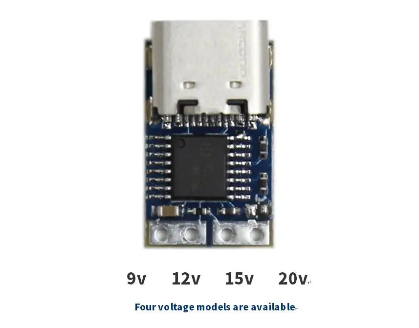 PDC004-PD PD decoy module Ip2721 PD23.0 to DC DC trigger extension cable QC4 charger 9V 12V 15V 20V TYPE-C