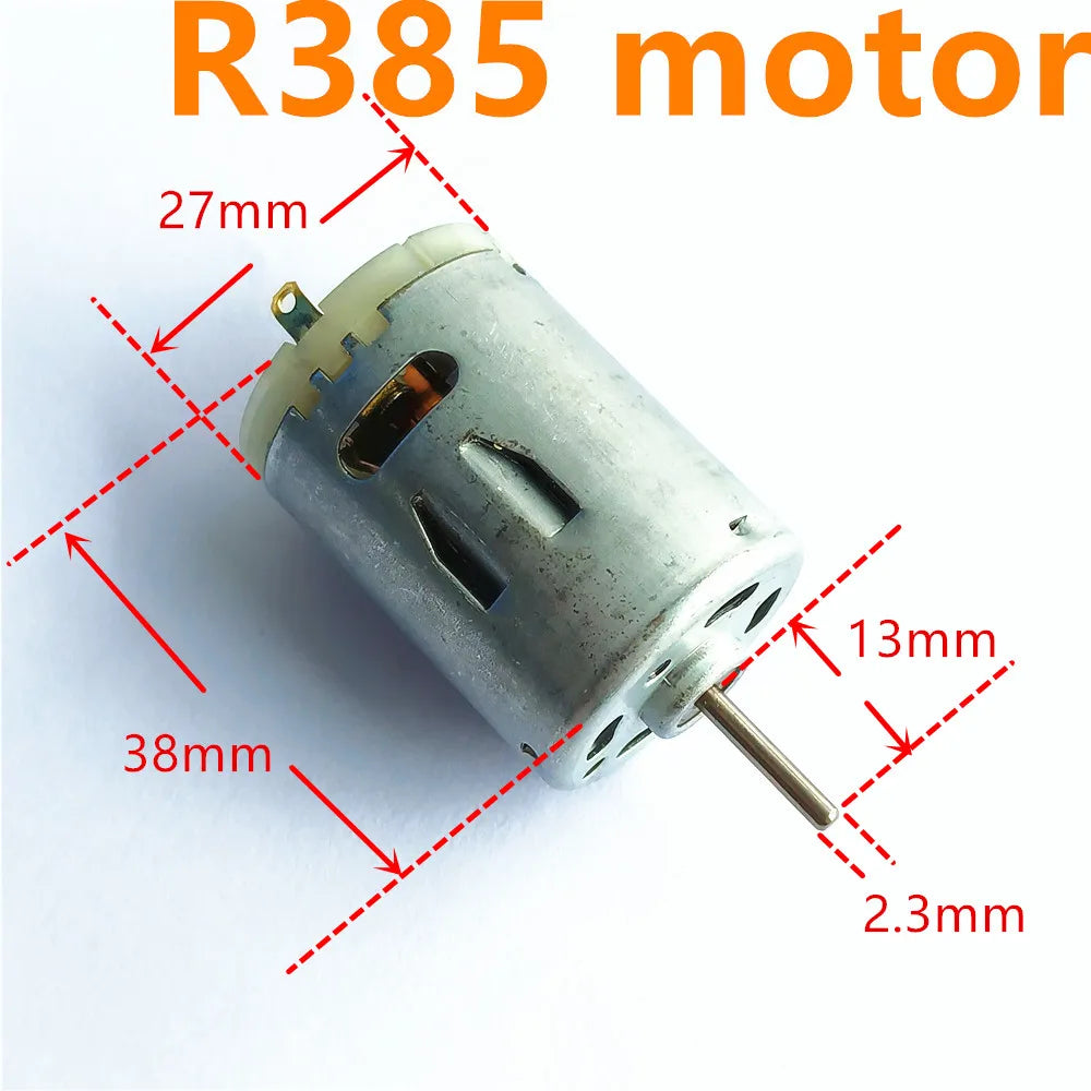 2pcs/lot 7Kinds DC Motors Micro Mini 130 390 R260 R280 N20 Brush DIY Model Toy Fan Tand Helicopter Boat Parts Drop Shipping