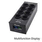 Pwalle TP80 European standard power filter, anti surge socket, multifunctional display screen