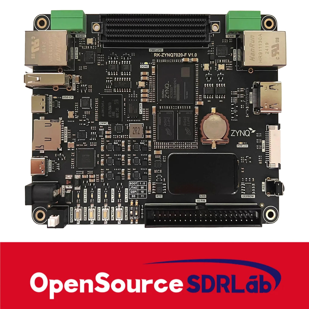 OpenSourceSDRLab ZYNQ7020 Development Board RK-ZYNQ7020-F XILINX FPGA FMC Supports AD9361 Daughter Board