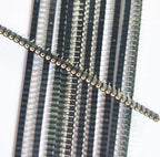 10pcs 2.54mm L7.43/9.7/11.75/17.8mm Round Single Row 1x40Pin Hole Breakable PCB IC Crystal Transistor Female Pin Header Socket