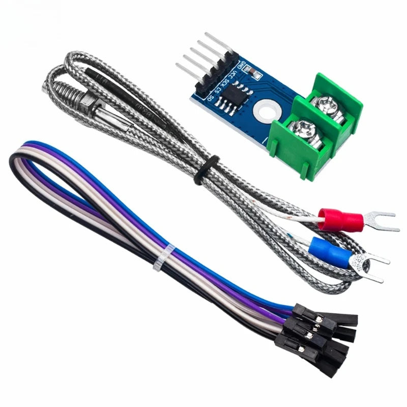 1PCS  MAX6675 Module + K Type Thermocouple Thermocouple Senso Temperature Degrees Module for arduino