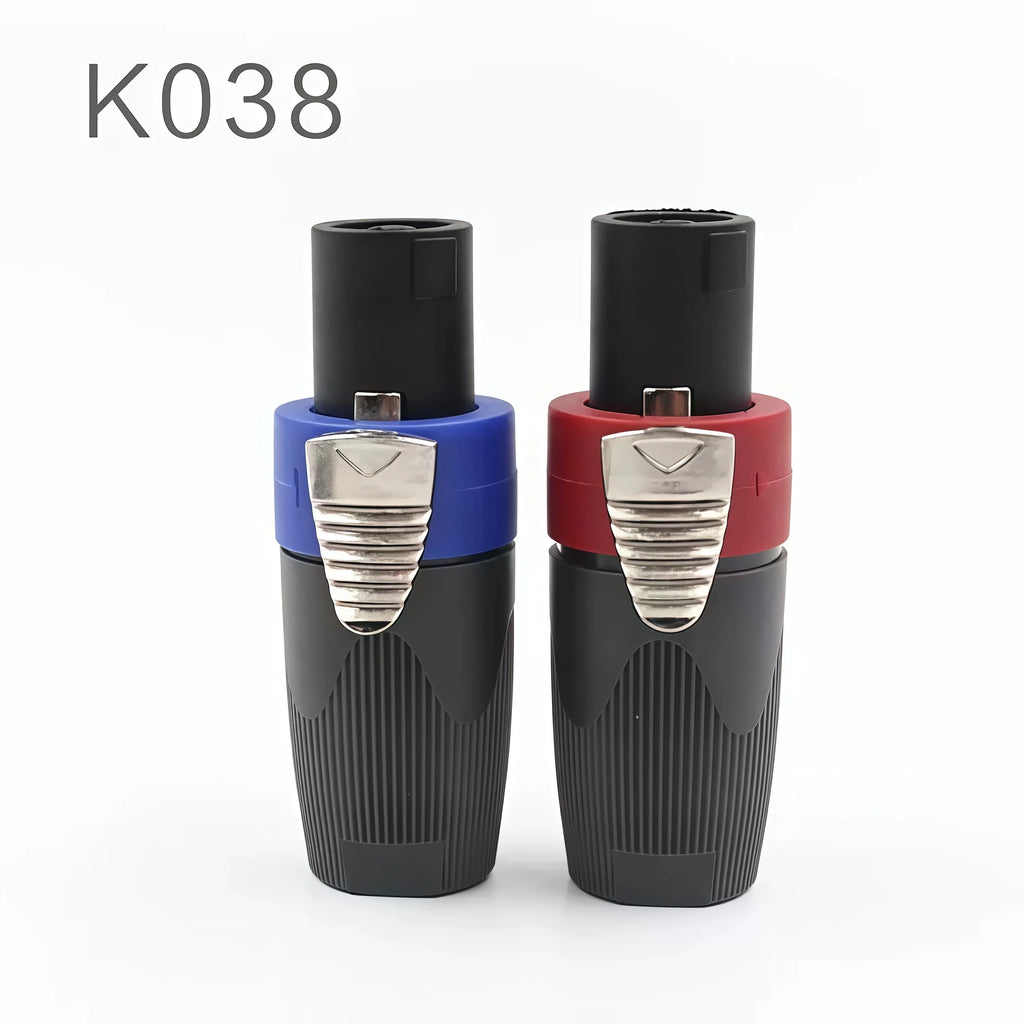 1PC Speaker Powercon connector Speakon 4 Pole Plug Male Professional audio power plug usb c connector  conector bico injetor JUY