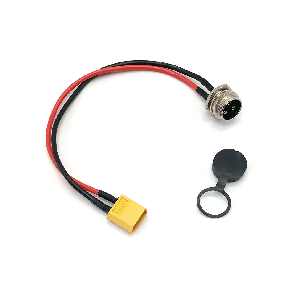 Universal GX16 3 Pins Charging Port Socket Electric Scooter Socket Plug For ZERO 8 9 10 8X 10X 11X VSETT 8 8+ 9 9+ 10+ Speedual