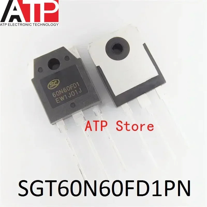 10-30PCS 100% New Original SGT60N60FD1PN 60N60FD1 TO-3P 60N60 IGBT Transistors 60A 600V In Stock
