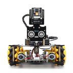 ESP32 CAM WiFi Smart Robot Car Kit with Mecanum Wheels, Ultrasonic Sensor & TT Motors for Programming Education
