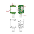 SIMcom SIM7600G-H Global Band Dongle SIM7600E-H USB Dongle Europe Band Modem with Antenna 4G LTE CAT4 Module GNSS Breakout Kit