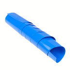 18650 21700 26650 Lipo Battery PVC Heat Shrink Tube Pack 25mm ~ 300mm Width Insulated Film Wrap Lithium Case Cable Sleeve Blue