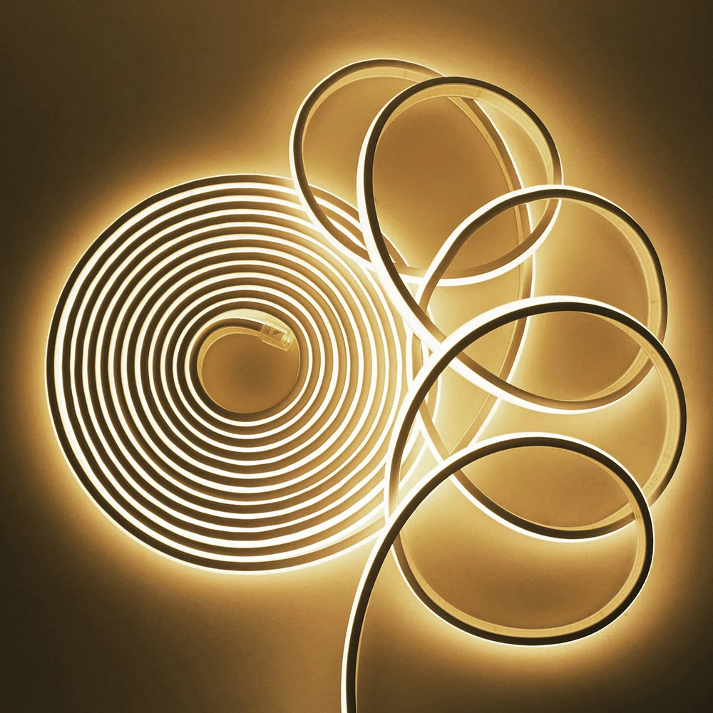 IP68 Waterproof Flexible Neon Rope Light USB COB LED Strip 5V ON OFF Switch 320 LEDs/m Natural Warm White 0.5m 1m 2m 3m 4mm 5m