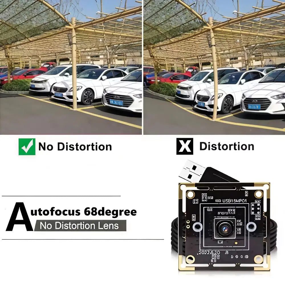 ELP 16MP Autofocus USB Camera IMX298 Sensor UVC Webcam for Barcode QR Code Identification