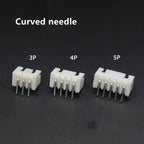 50Set/100Pcs JST XH2.54 Straight/Curved Header+Housing+Terminal Connector 2P/3/4/5/6/7-12Pin Right Angle 90°/180°Socket For PCB