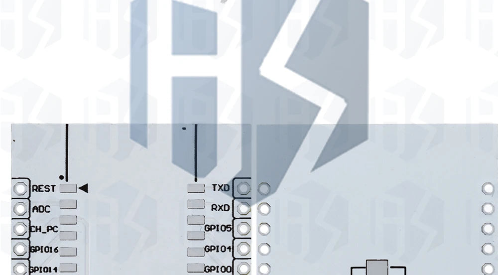 ESP8266 serial WIFI module adapter plate Applies to ESP-07 ESP-08 ESP-12E