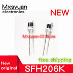 10PCS~100PCS/LOT 100% New original SFH206K Photodiode, infrared photosensitive receiver, silicon photocell induction: 850nm