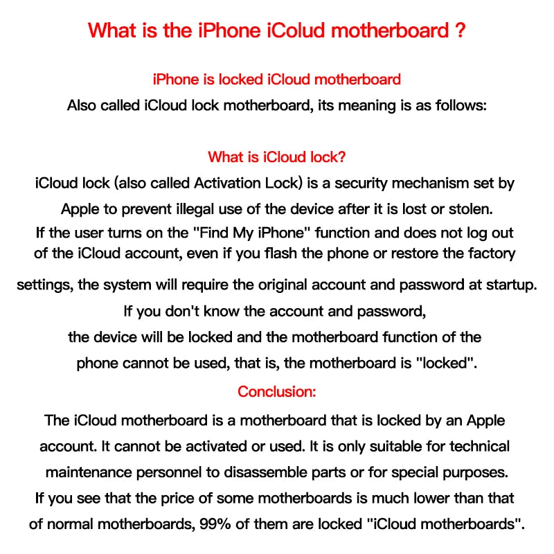 iCloud-locked logic board 16/16 Plus/16 Pro/16 Pro Max (for repair practice); supports full startup but cannot be used normally