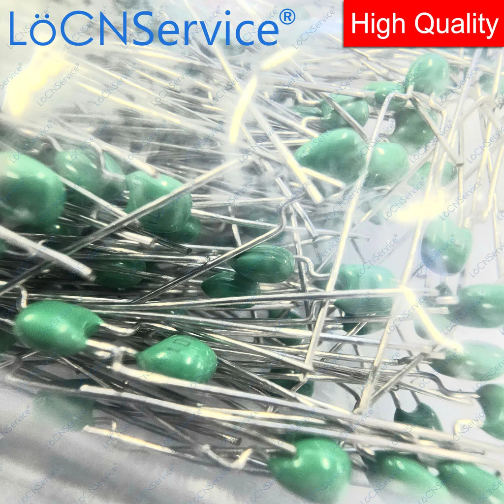 LoCNService 500PCS Green Monolithic Ceramic Capacitor 63V 1PF 10PF 15PF 18PF 20PF 22PF 27PF 1R0 100 150 180 200 220 270 NPO J 5%
