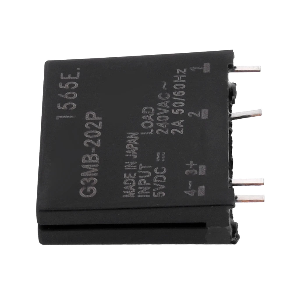 1/5PCS Relay Module 5V-G3MB-202P G3MB 202P DC-AC PCB SSR In 5V DC Out 240V AC 2A Solid State Relay Module