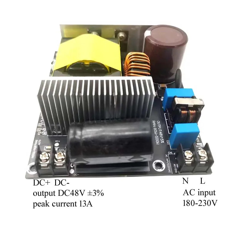 New TPA3255 High-power 300W + 300W  Stereo HIFI Digital Amplifier Board With 48V 600W Power Supply