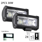 Car Work Light LED Offroad 4x4 Spotlights Fog Lamp Diode Headlight SUV ATV Tractor Boat Trucks Excavator Light Bar 12V 24V