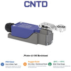 CNTD CZ-8105N Vertical Limit Switch IP65 5A 250VAC SPDT NO NC Roller Lever Micro Switch for CNC Machine
