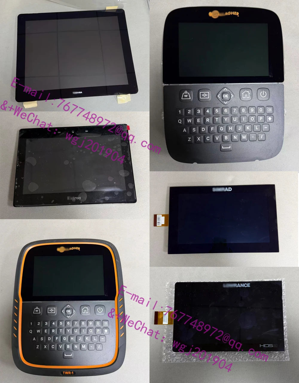 7" LCD Touch Screen Display Pannel Replacement Accessories Compatible For Raymarine Element 7 HV part TVT07005-FPC-01