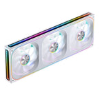 JONSBO ZA-120/240/360 Case Fan 5V/3Pin ARGB Four Sided Thousand Layer Mirror Combination Structure Cold Exhaust Cooling Fan