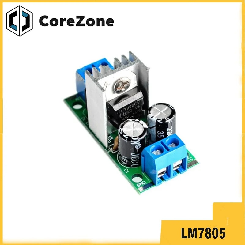 L7805 L7812 LM7805 LM7812 DC/AC Three Terminal Voltage Regulator Power Supply Module 5V 12V