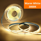 Touch Switch COB LED Strip Light 5V USB High Density RA90 Dimmable Flexible Tape TV Backlight Mirror Room Linear Lightings Decor