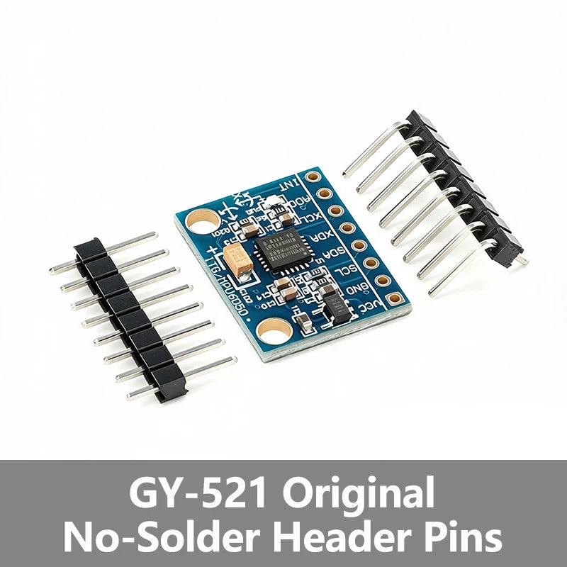 GY‑521 MPU‑6050 Three‑Axis Accelerometer Gyroscope Sensor Module 6DOF 3‑Axis Acceleration Gyro Sensor for Arduino