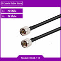 N Type To SMA RP SMA Male Female Connector Crimp for RG58 Cable Extension Jumper Pigtail L16 N To SMA Fast Delivery Brass RF