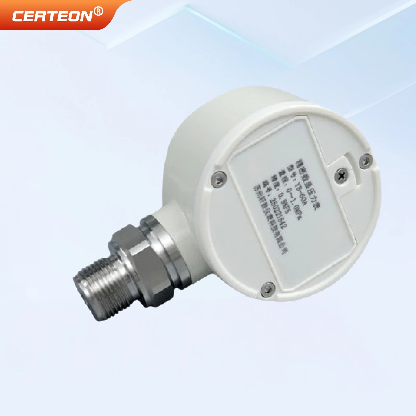 YB60A Precision Digital Pressure Gauge Battery Powered Vacuum Positive Negative Pressure Meter M20 Peak Memory -100kPa-100MPa