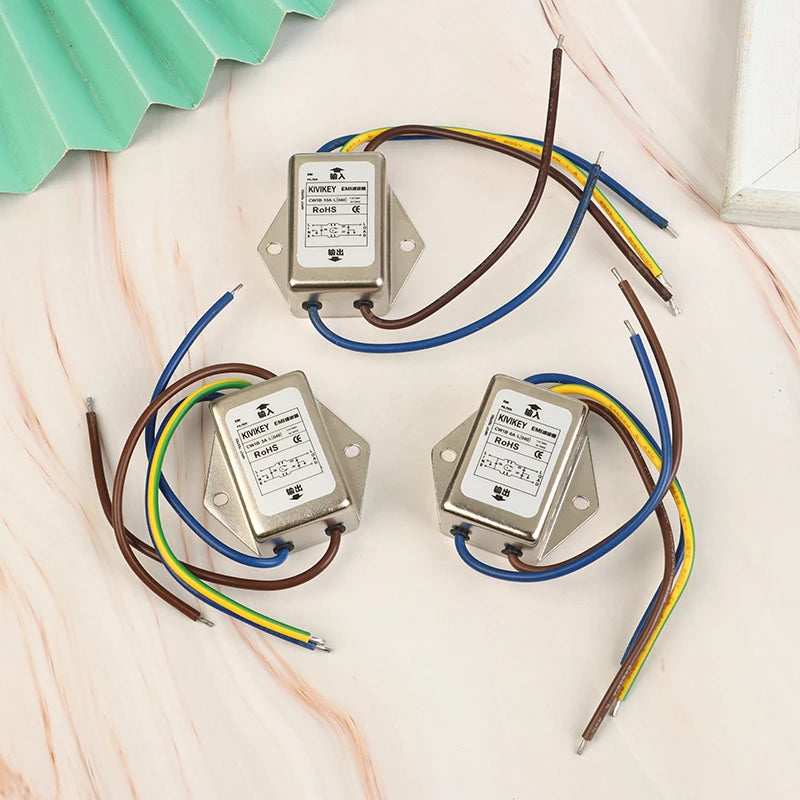 CW1B-6A-L(040) Anti-interference AC 220V Power Supply Filter EMI Line Audio Purifier CW1B-10A-L