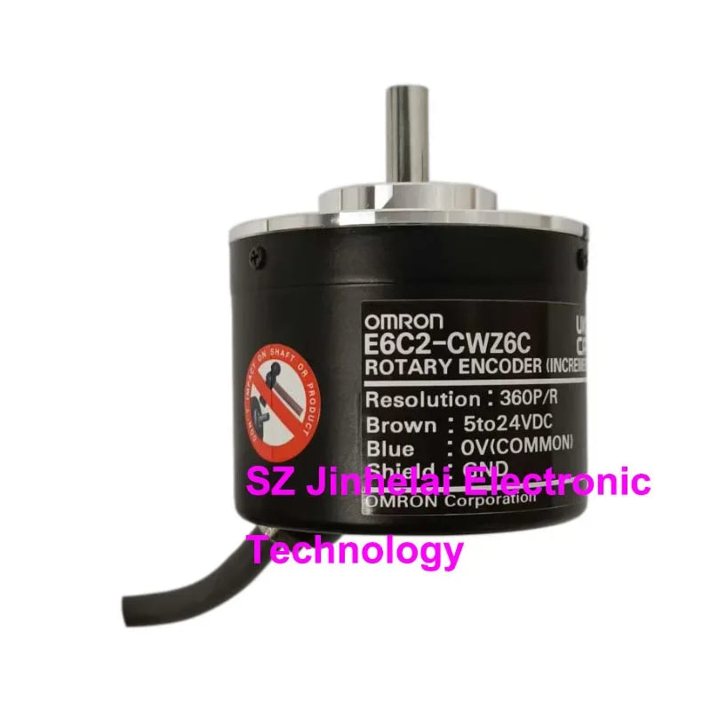 Omron E6B2-CWZ6C E6C2-CWZ6C 100 200 360 500 600 1000 1024 2000P/R New and Original Rotary Encoder 2M 5-24VDC