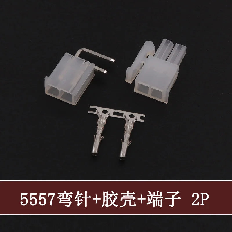 5Sets Molex 4.2mm Automotive Wire Connectors Plug 5557 Series RA Wafer Female Terminal 2-24P Housing for Electrical Wiring