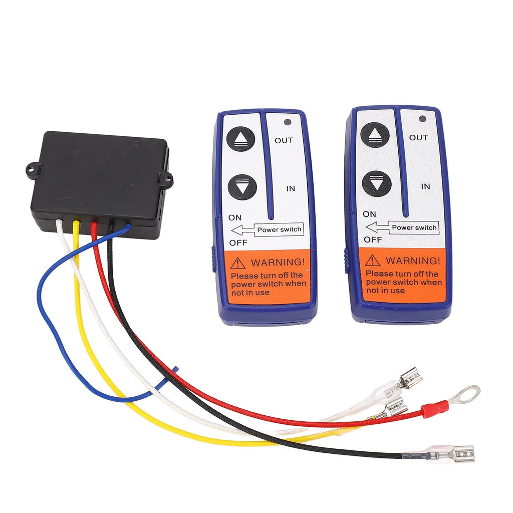 12V 500A Winch Relay Kit Remote Control Winch Relay Contactor Switch for ATV Snowmobile Mowers