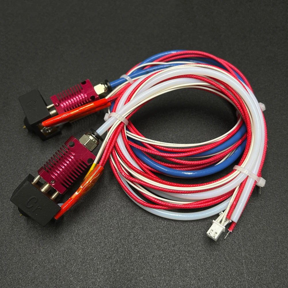 Ender-3/Ender-V2/CR10 Hotend Kit MK8 J-Head 0.4mm Nozzle With Heater Thermistor For Ender-3/V2/ CR10 3D Printer Parts DIY KIT