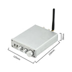 YJCO 300W×2 TPA3255 HIFI Digital Amplifier Bluetooth 5.1 SBC AAC APTX HD Decoder Bass Treble Control for Home Theater D325B