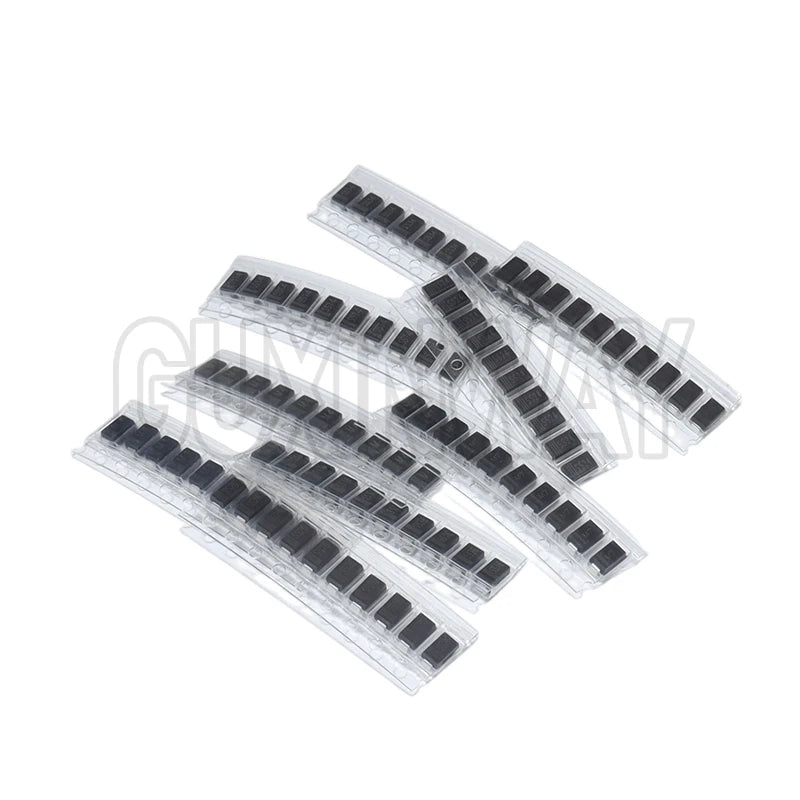 90PCS Rectifier Diode 1N4007 1N4001 1N4004 SS14 SS24 SS34 SS16 SS26 SS36 SMD Schottky Diode Assort Kit