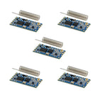 HC-12 SI4438 Long-Range 433MHz Wireless Microcontroller Serial Bluetooth Module with Antenna 1000M Communication Distance