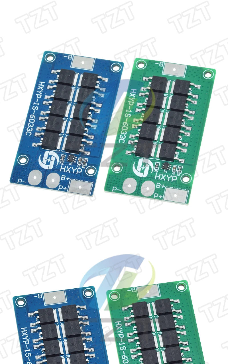 1/3PCS BMS 1S 30A 3.2V LiFePO4 / 3.7V Lithium Battery Protection Board 18650 4.2V Charging Voltage/Short Circuit